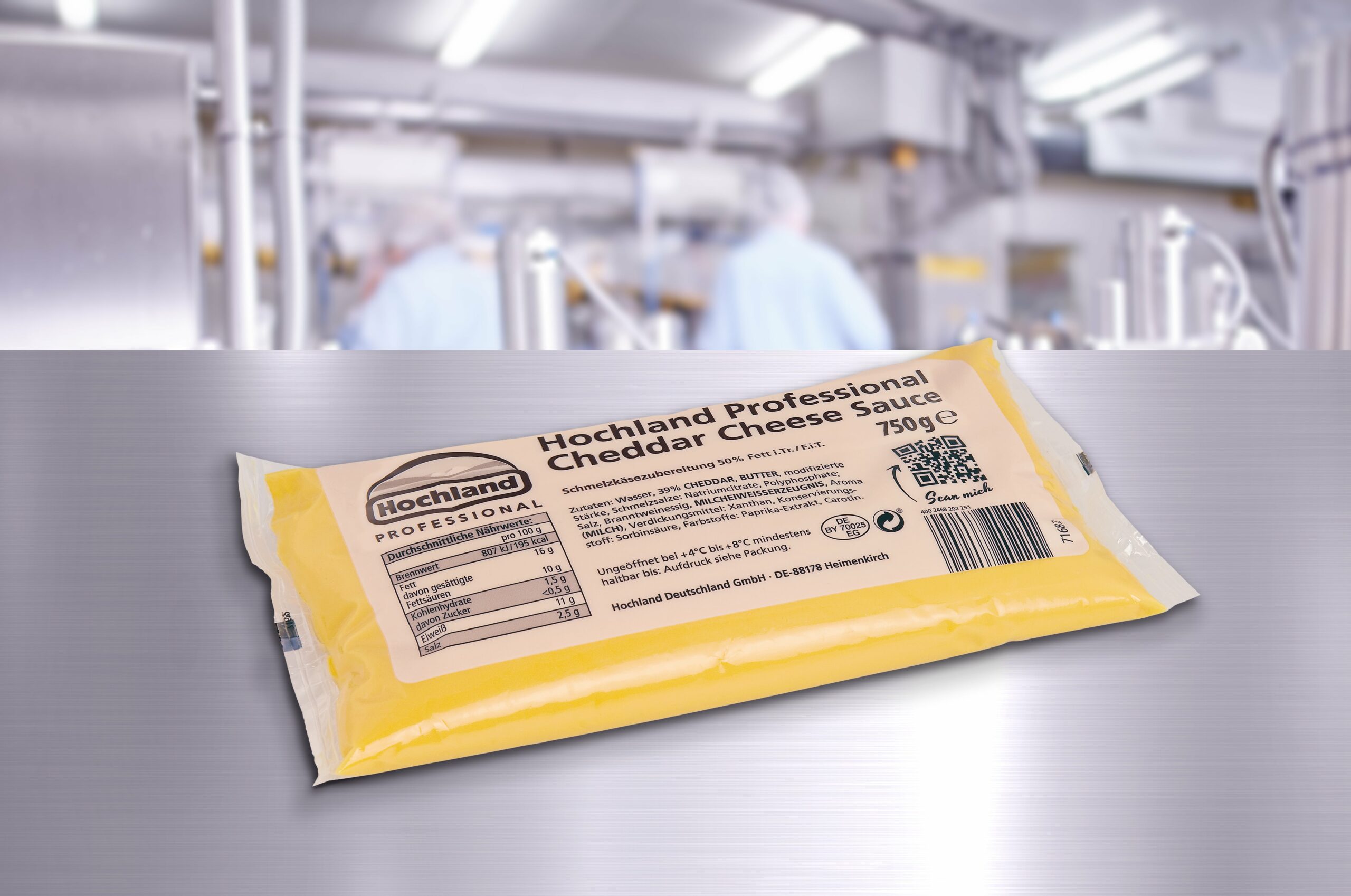 cheese sauce pouch