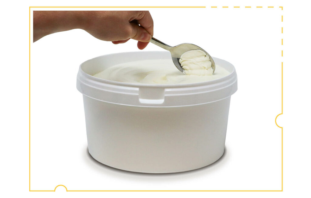 Cream cheese for foodservice 